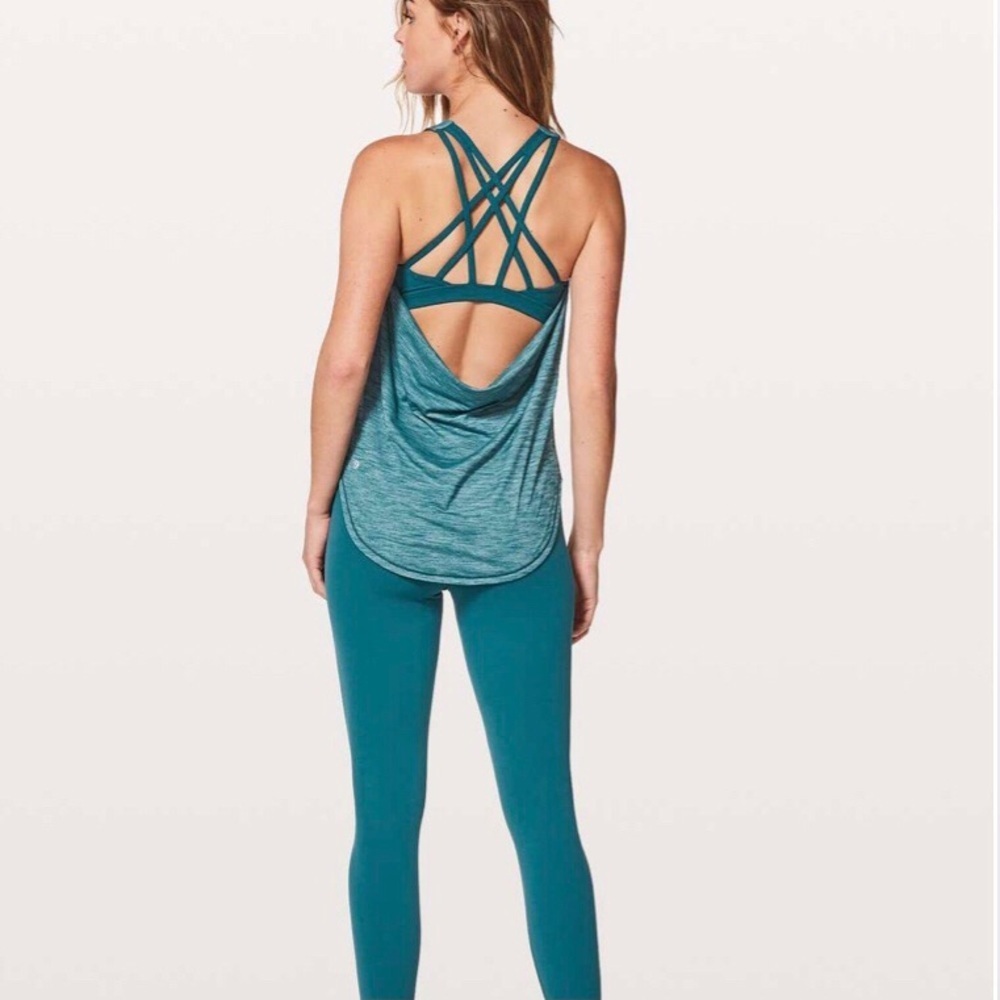 Lululemon Free To Be Serene Tank
Heathered Dark Uniform Blue Size 6
